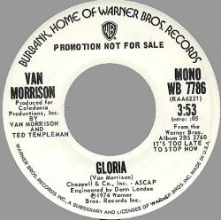 Van Morrison : Gloria